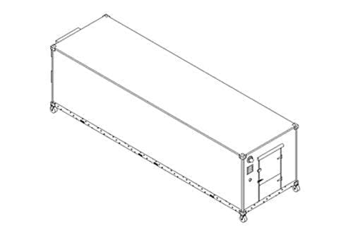 Modular Kitchen for rent Leasing, Refrigeration Container Leasing - Pod Construction