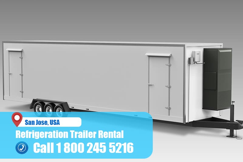 Refrigeration Trailer Rental in San Jose