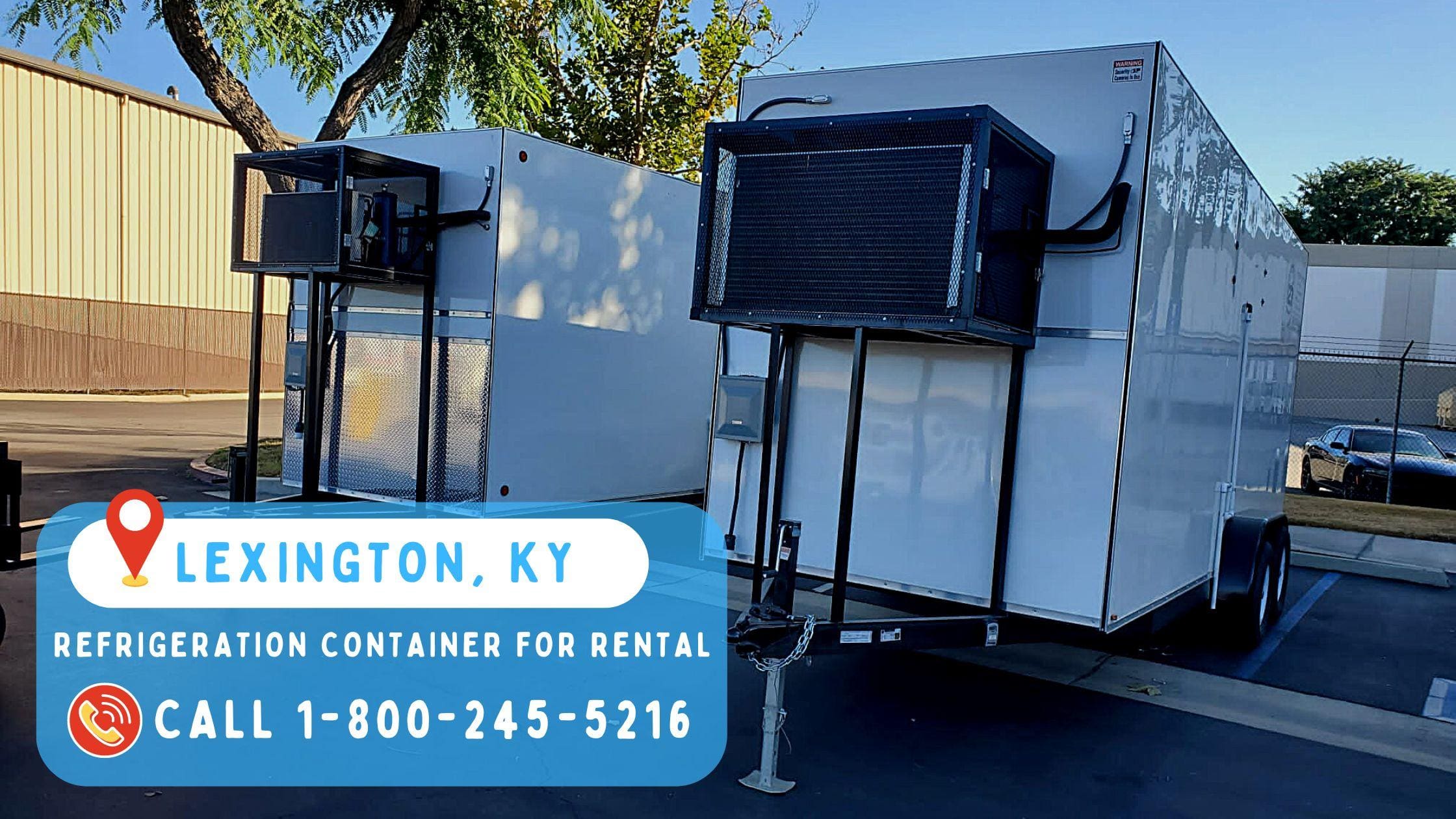 Refrigeration Container for rental Lexington, KY