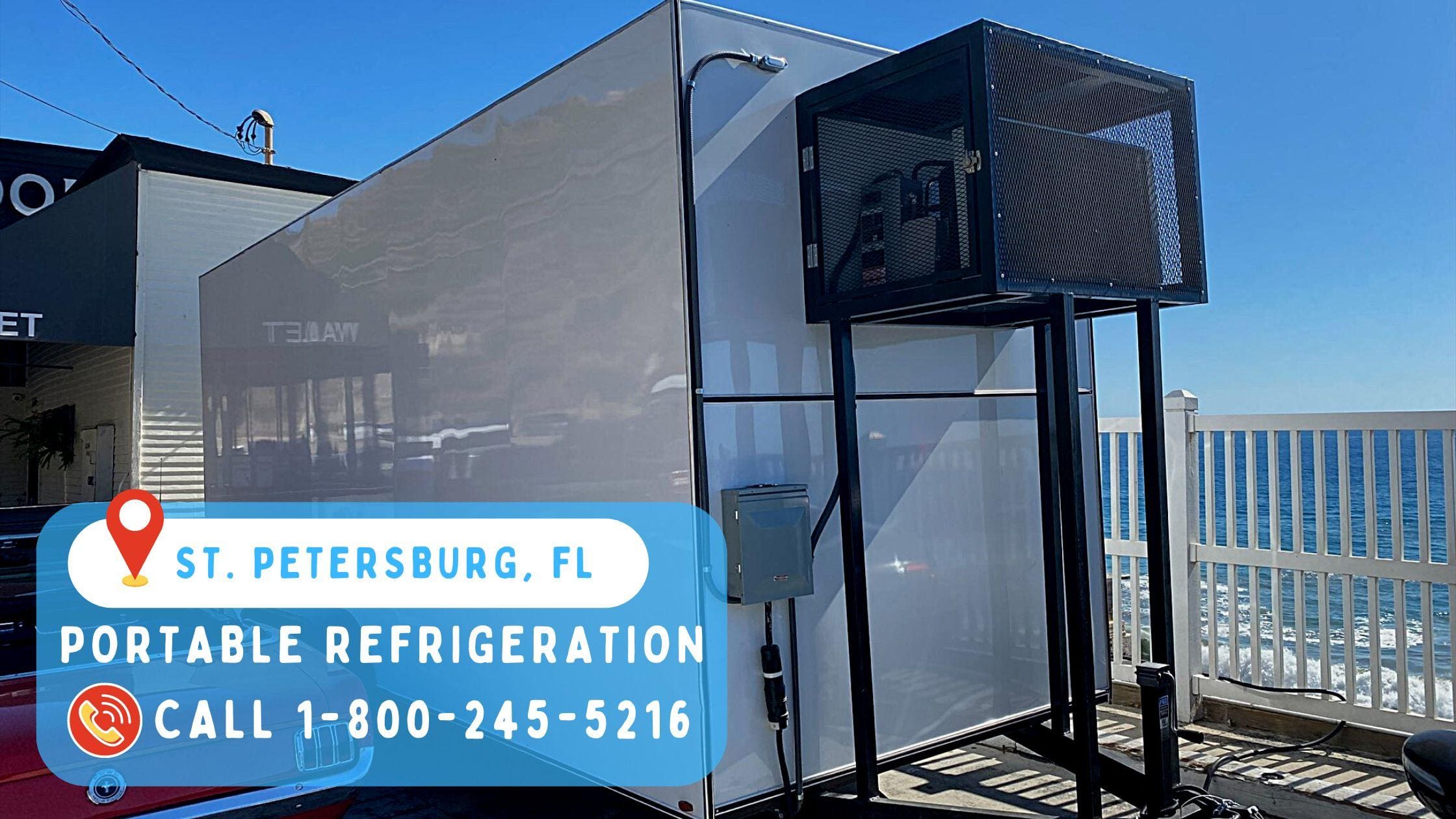 Portable refrigeration located in St. Petersburg