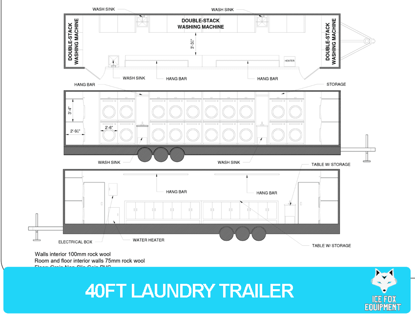 Laundry trailer