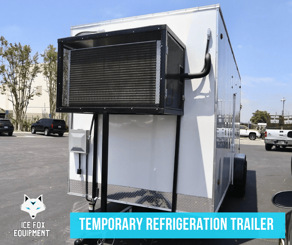 Temporary Refrigeration Trailer Miami,FL
