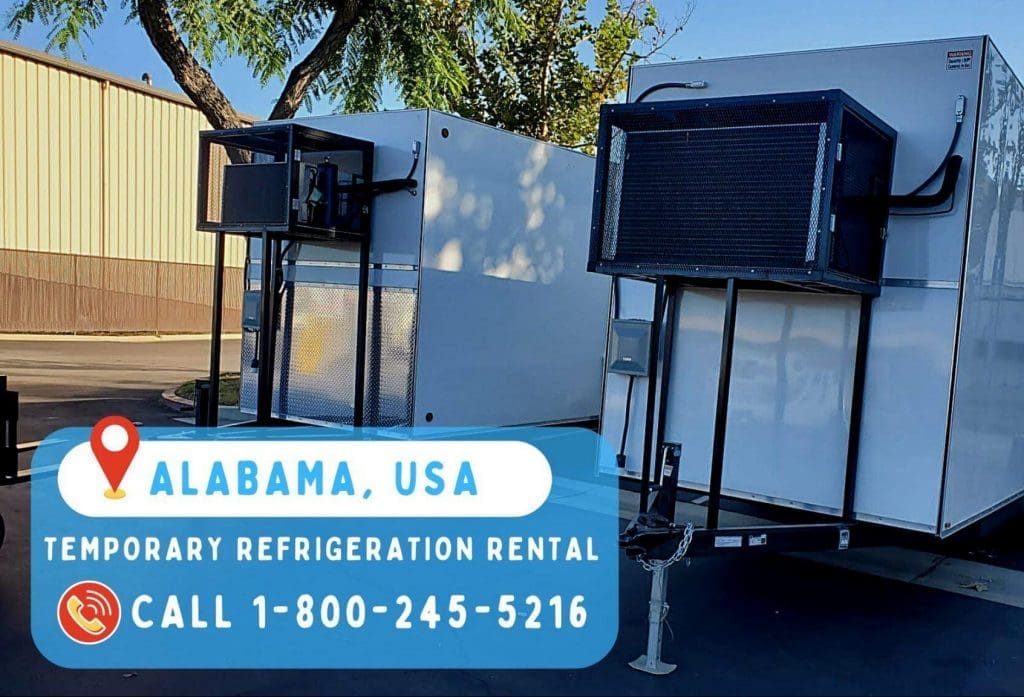 Temporary Refrigeration Rental in Alabama