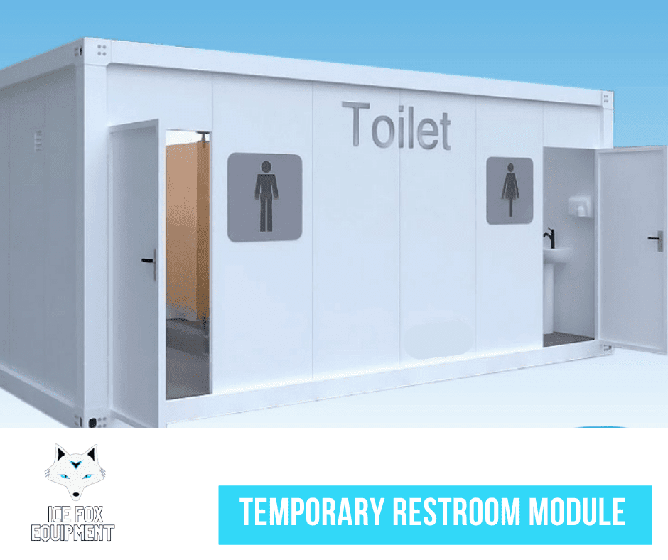 Temporary restroom Module